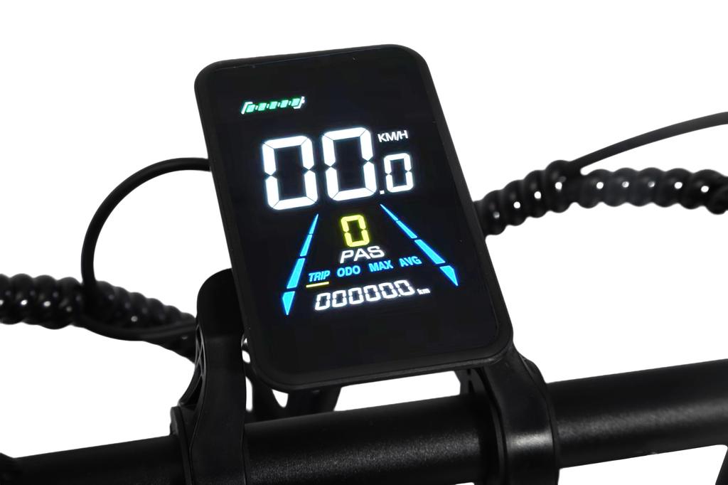 JKING FXH-009 E-Mountain Bike 48V15.6Ah B Artery 500W Motor 20 Inch Fat Tires 120KG Load 25KM/H Top Speed All-Terrain Electric Bicycle