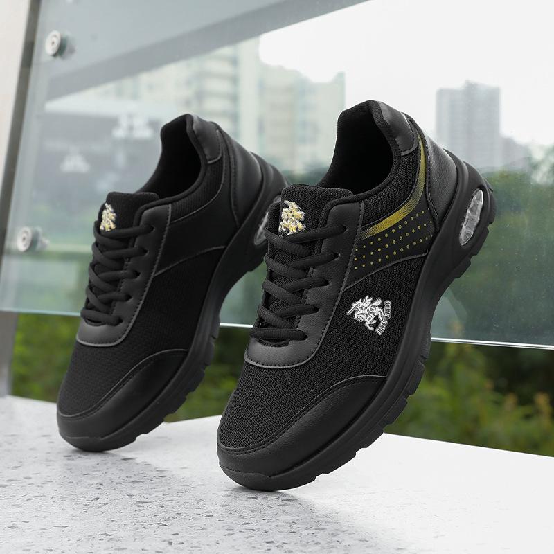 

2025 new model, large size men s breathable mesh shoes soft sole fashion casual walking shoes non-slip sports men s shoes 39