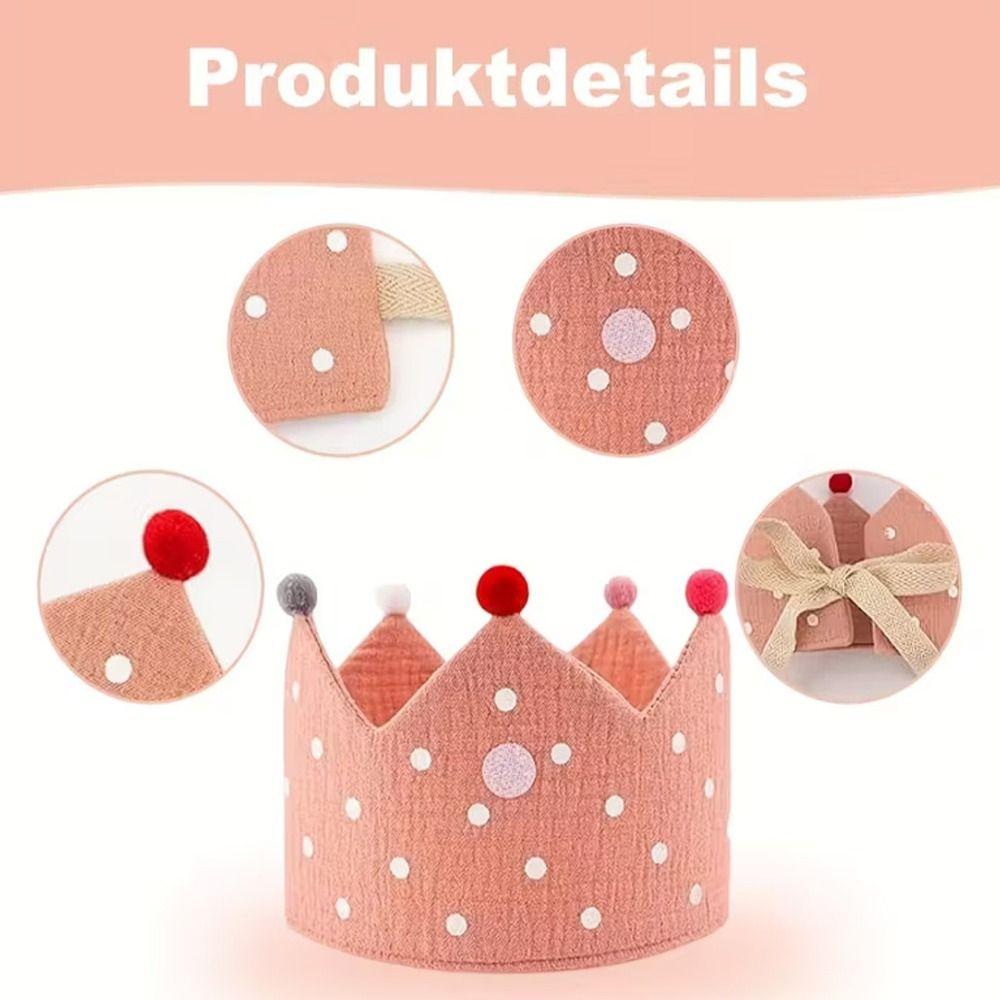 Multicolor Birthday Crown Hat 1-9 Birthday Celebration Hat Event Party Crown  Birthday Party