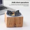 400ml Aromatherapy Scent Diffuser with Timer Fragrant Oil Humidifier for Home Bedroom Office Flame Humidifier