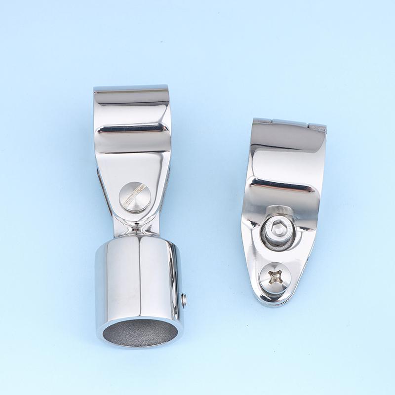 22/25/30/32MM Boat Bimini Top Fitting Slide Cap Slide Sleeve Pipe Eye End Cap Jaw Slide Clamp External Eye End Canopy Tub