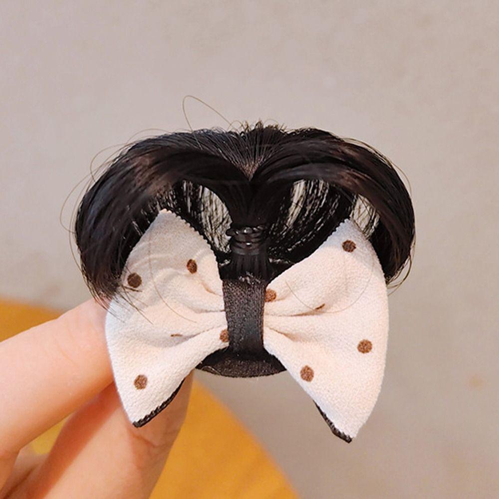 Funny Kids Wig Hairpin Headdress Flower Bow Hair Clip Headwear Baby Girl Hair Clip  Newborn