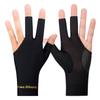 Gloves Non Slip Mesh Letter Snooker Billiard Gloves Three Finger Billiard Gloves Left Hand Gloves
