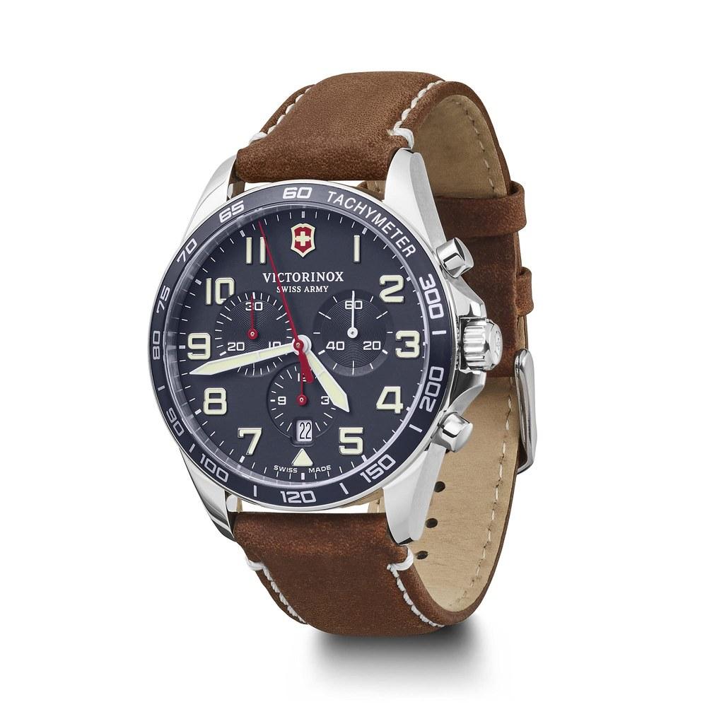Victorinox Fieldforce Chrono Watch 241854 Blue 5-Year Warranty