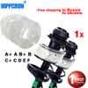 Hippcron 1PCS Car Shock Absorber  Auto-Buffers Spring Bumpers A/B/C/D/E/F Type Universal For Cars Cushion Suspension
