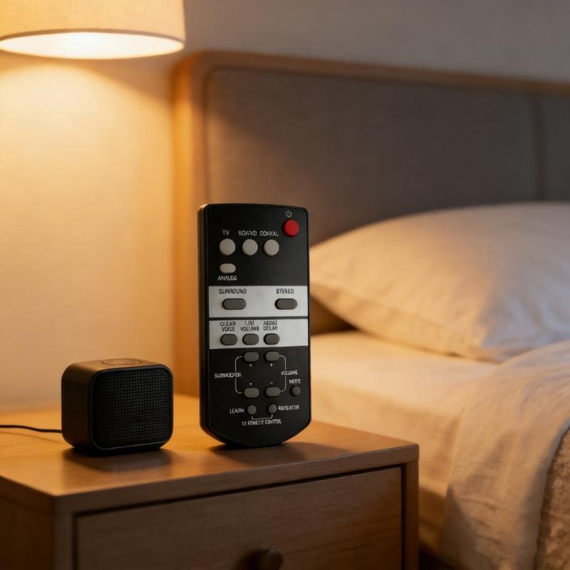 Remote Controller with Intuitive Button Layout for MBE669 FSR68 Soundbar Easy Operation by All Ages Wear Resistant
