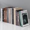 Minimalist Faux Book Decor for Living Room Display