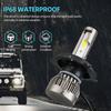 Mini LED Car Headlight Bulbs 2PCS/Pair H4 H7 H1 H3 H8 H9 H11 9005 9006 9012 12000LM 6000K 12V Auto Fog Lights Bulbs 7