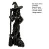 Sexy Witch Figurine Gothic Witch Ornament Desktop Decorative Witch Sculpture