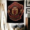 Manchester Logo Tapestry Background Cloth Fashion Print Wall Decoration Homestay Soft Decoration Tapestry Background Wall Hanging Cloth