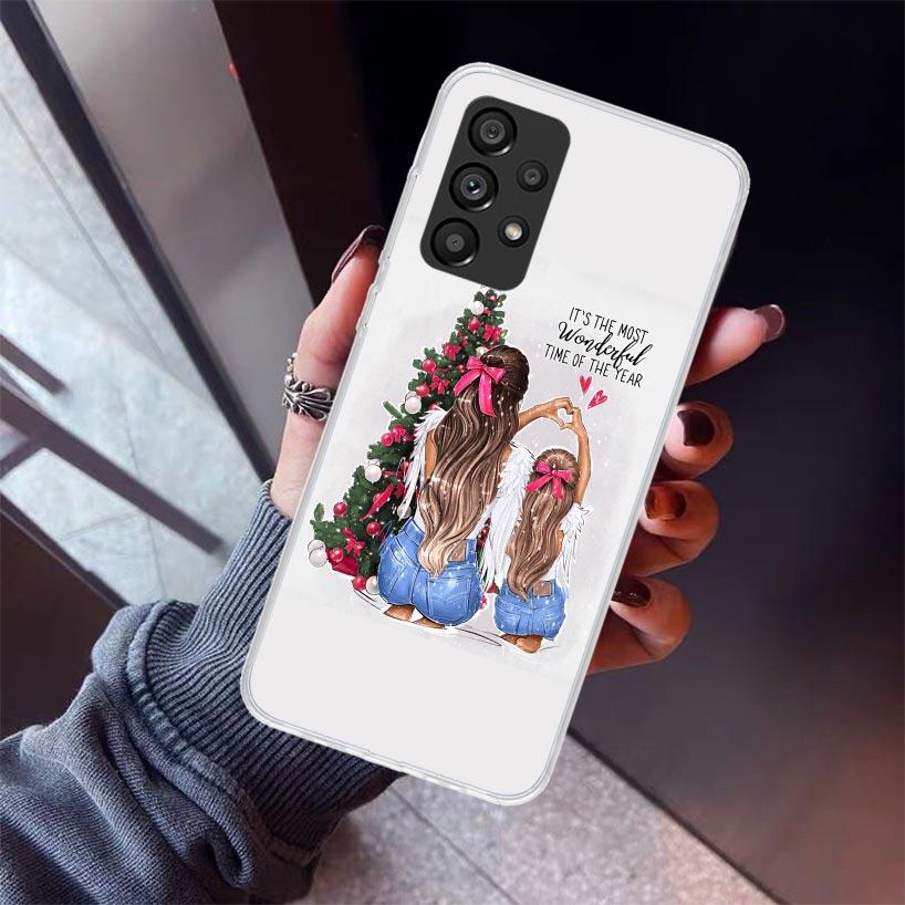 

Christmas Girls Tree Gift Phone Case For Samsung Galaxy A17 A16 A15 A14 A13 A57 A56 A55 A54 A53 A37 A36 A35 A34 A33 A26 A25 A24 Samsung A23