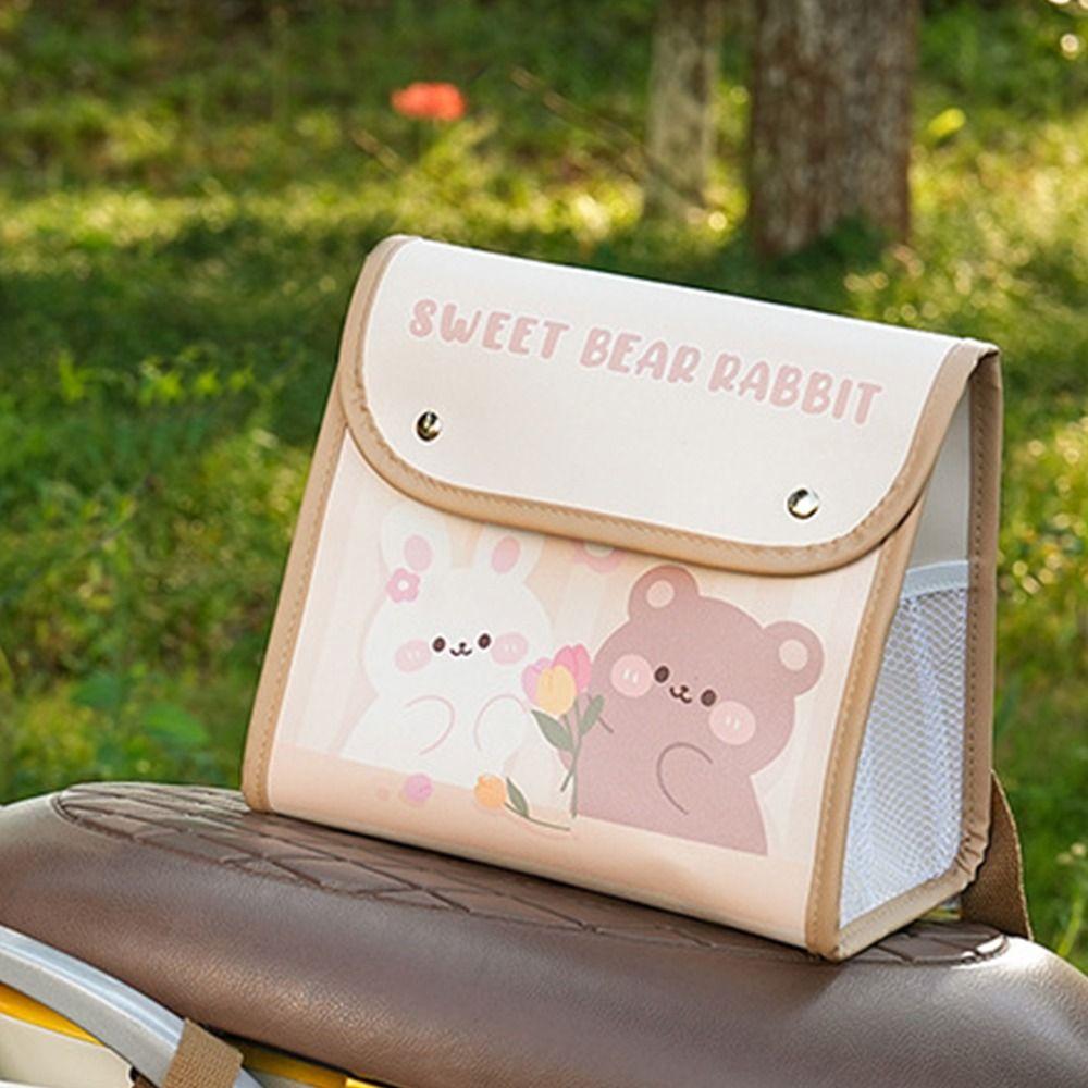 Large Capacity Electric Car Hanging Bag Convenient Bicycle Storage Bag  Outdoor Use