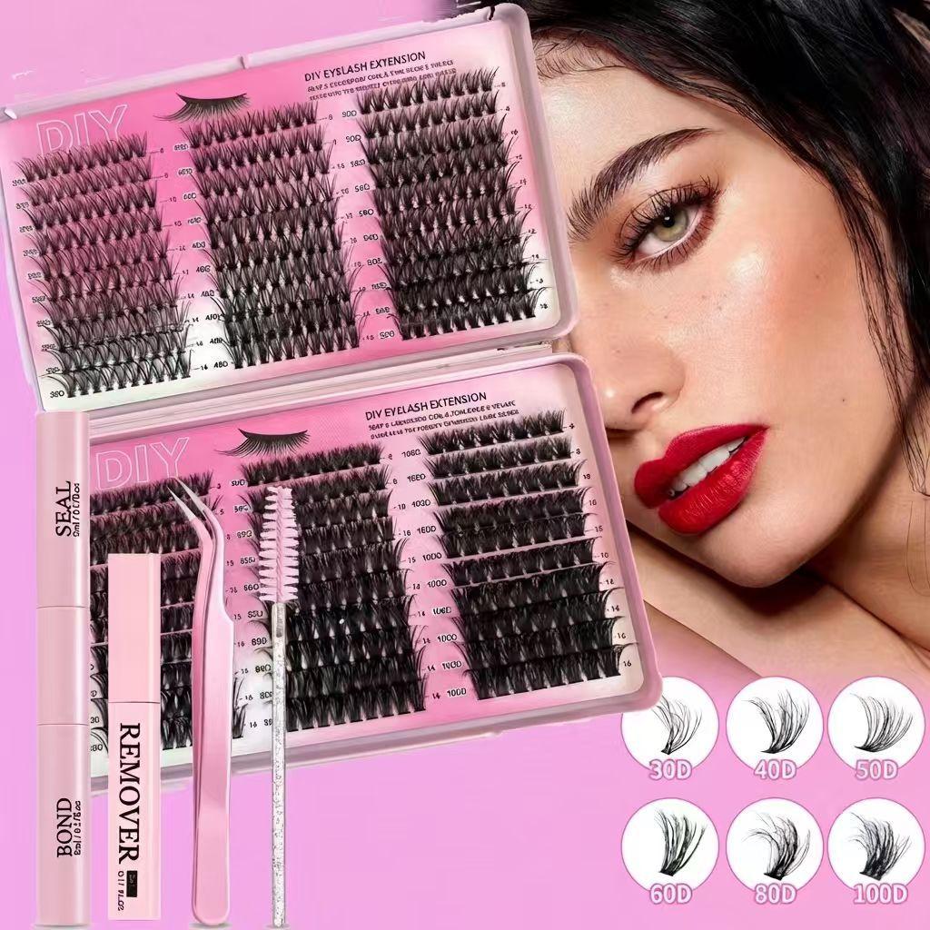 False Eyelashes Mixed Large-Capacity Set