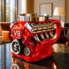 Engine V Cup V Creative Mug Resin Crafts High-end Niche Mechanical Engine Ornament