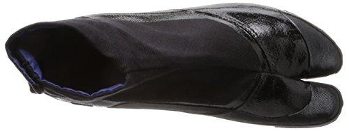 Moonstar Tabi Work Socks with Crotch, Men's and Women's, Improved 3-Piece Tabi A, Black, Size 27.0 cm, 2E