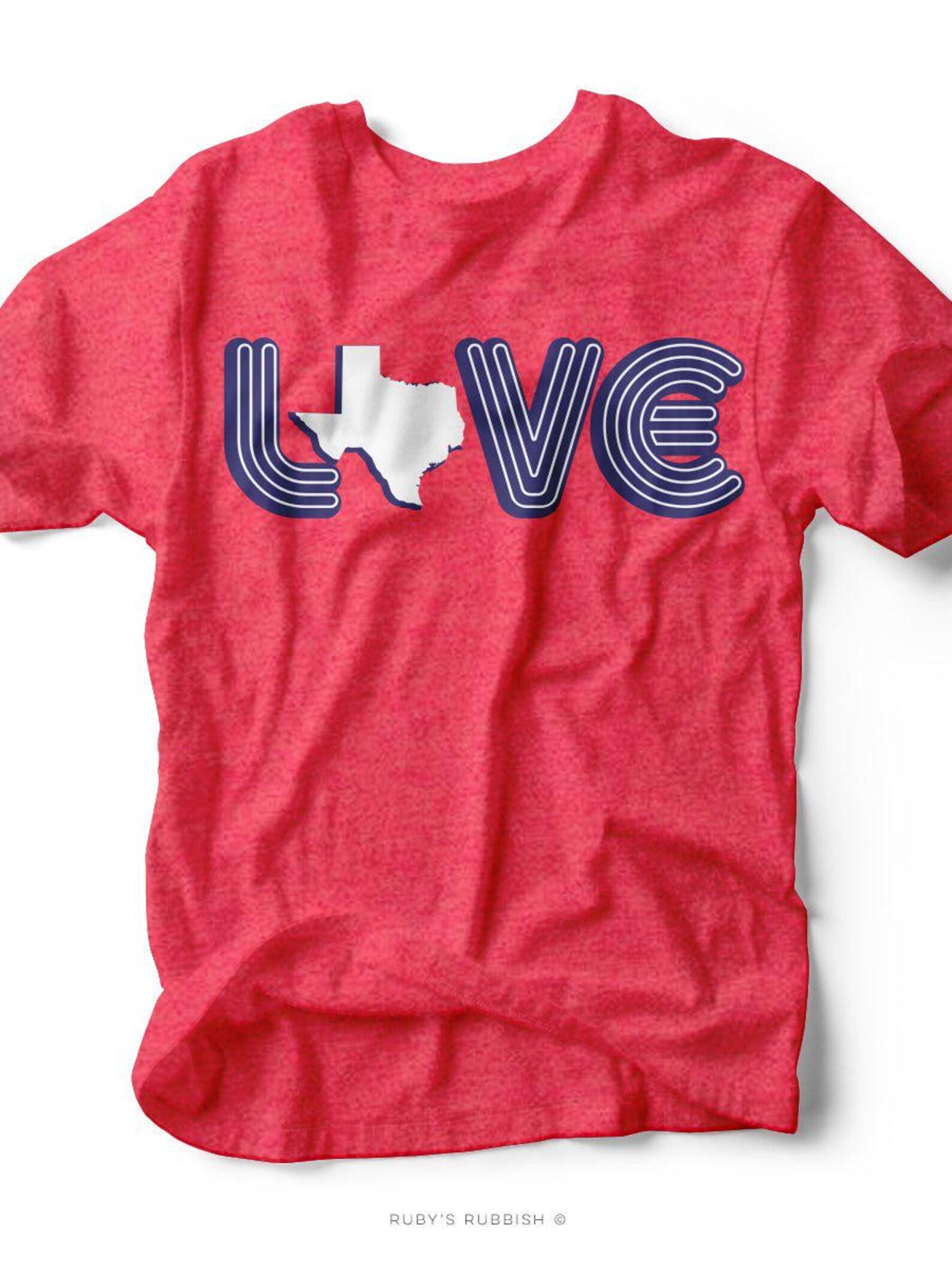 LOVE | Texas T-Shirt | Ruby s Rubbish® M