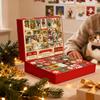 2025 Christmas Countdown Puzzle Calendar 24 Days Puzzles Countdown Calendar Christmas Family Games Jigsaw Countdown Calendar