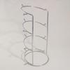 Stainless Steel Four Layer Crown Display Rack Crystal Hairband Support Holder Easy To Assemble Jewelry Storage Stand