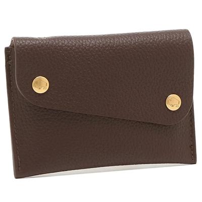 IL BISONTE 2-Way Card Case/Key Case, Brown, Men's and Women's, SCC063 PI0005 BW320B [Parallel Import]