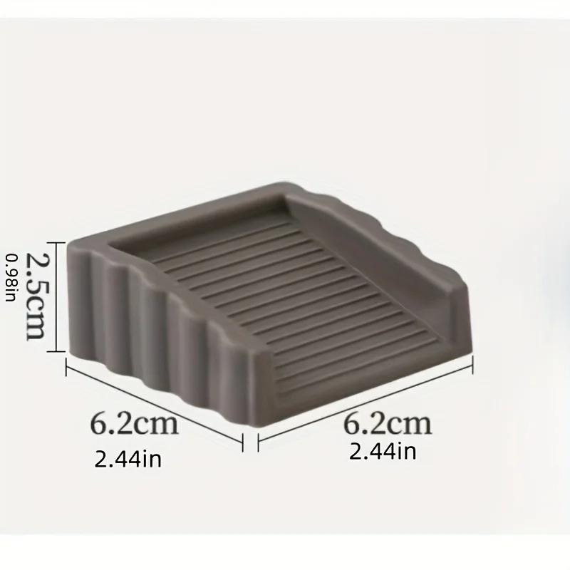 2pcs Creative Windproof Door Stopper, Plastic Matte Surface Wedge, Safety Door Blocker, Anti-collision Door Stopper Available