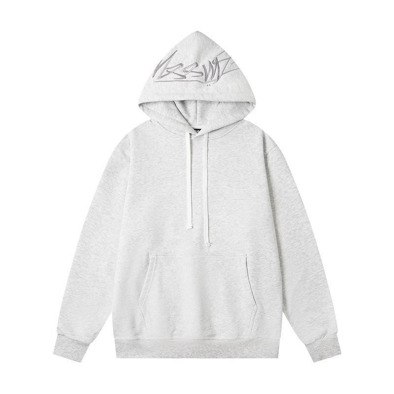 Trendy New Arrival: Unisex College Style Loose Hoodie with Embroidered Letter Logo