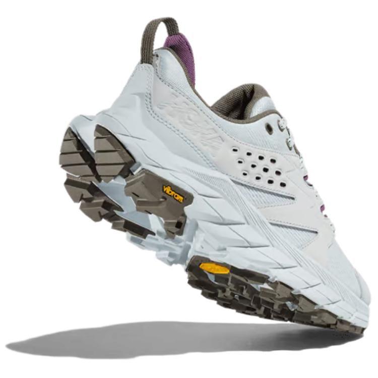 HOKA ONE ONE Anacapa Breeze Low Cushioning Abrasion Resistant Low top Hiking Shoes Women's Gray 1127921-ISL