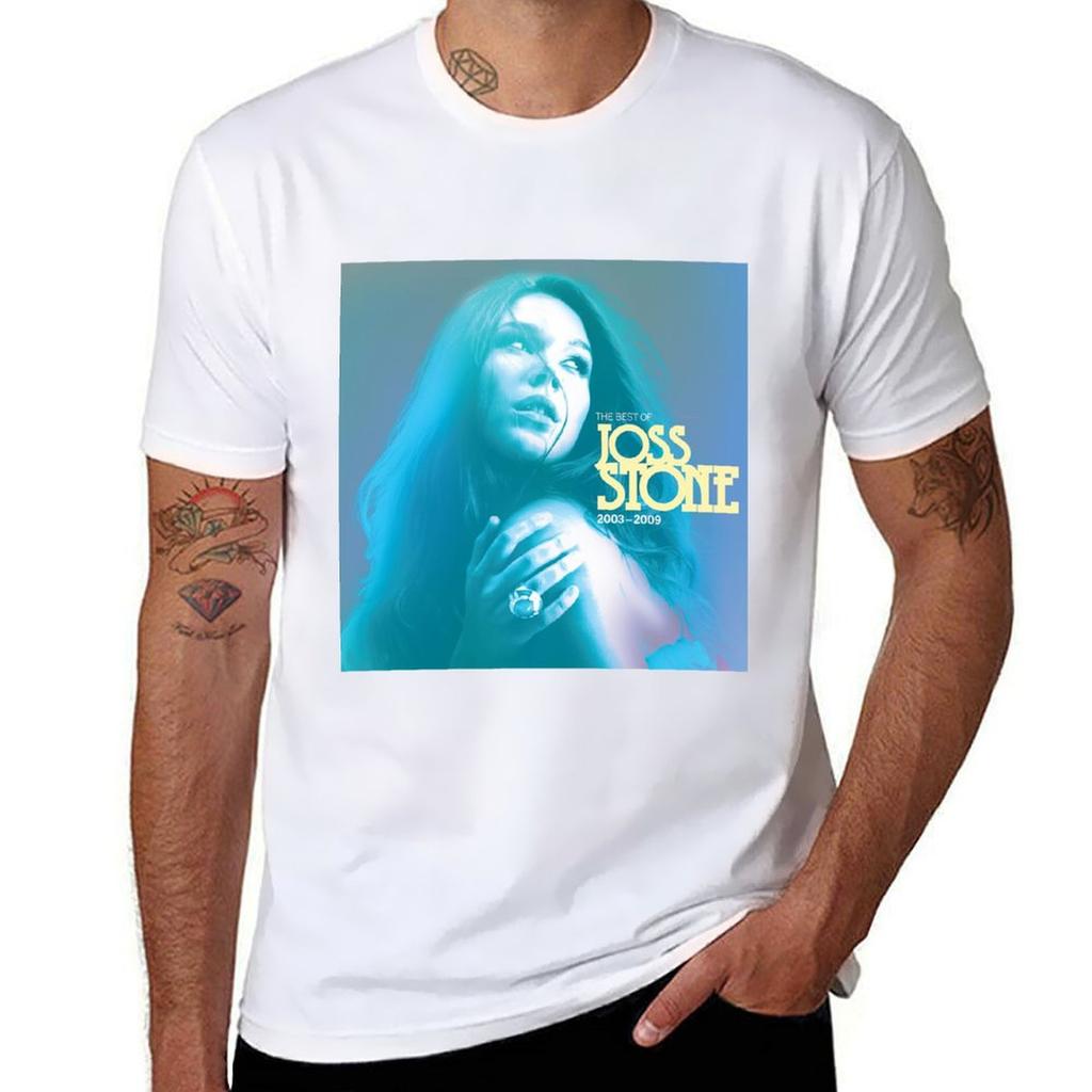 Joss Stone The Best Of Joss Stone 2003 2009 T-Shirt Lustige T-Shirts Baumwolle Herren T-Shirts Für Männer Freizeit-T-Shirt