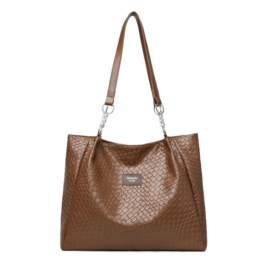 Large-capacity Fashionable Texture Handbag, Niche Commuter Single-shoulder Bag, Tote Bag