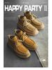 Men's Suede Leather High-Top Velvet Martin Boots - Lace-Up Thick-Soled Casual Shoes for Autumn/Winter