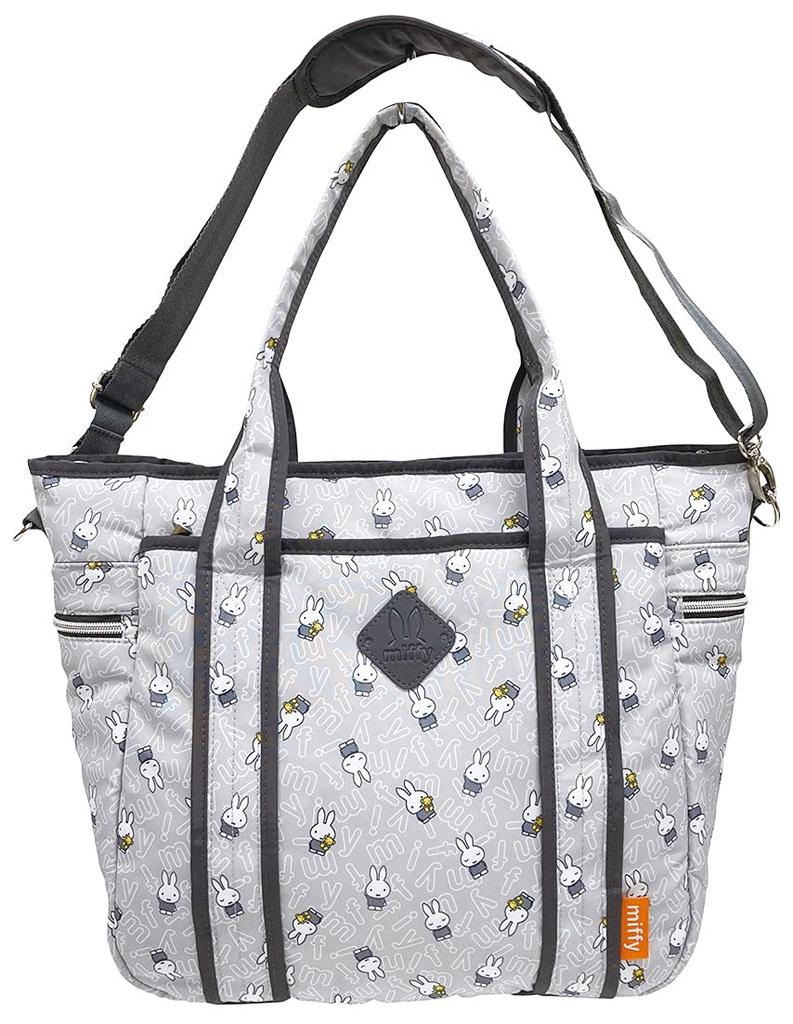iPlanning Miffy Mother Tote Gray K2072 W35×H34×D16cm