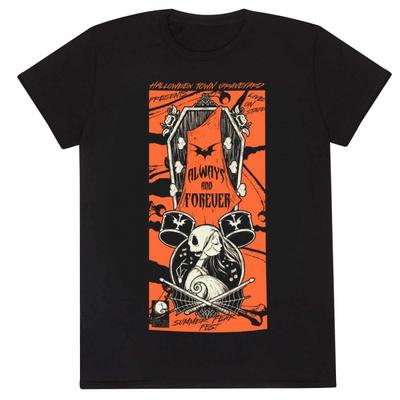 Nightmare Before Christmas Unisex Adult Always and Forever Sally Graveyard T-Shirt