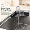 Durable Non-Slip Sink Dish Drying Rack Triangular Large Capacity Sink Sponge Rag Holder Sink Drainer For Kitchen Utensil