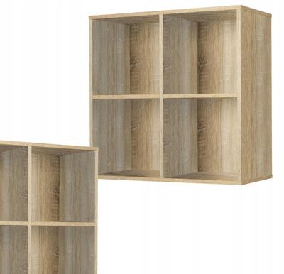 Shelf Bookcase Organizer Container Stand for Vinyl Records Binders Cubo 4