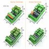 PLC Input Module Terminal Block 4 6 Way/Channels Photoelectric Proximity Switch NPN PNP Sensor 3 Wires Conversion Transfer Board