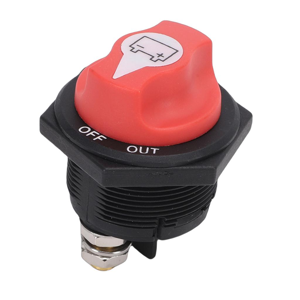 Battery Switch 200A On Off 2 Position Removable Handle Master Disconnect Isolator Battery Shut Off Switch for Car Truck
