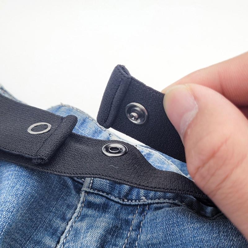 Expandable Stretchy Waistband Adjuster For Pants Universal Fit Range Pregnancy Comfortable Wear