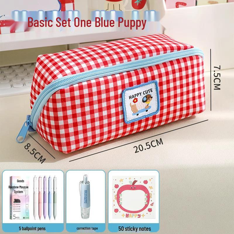 Stylish Large-Capacity Pencil Case for Girls - Cute Design, Perfect for School Supplies