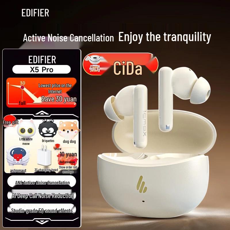 

Edifier X5 Pro True Wireless ANC Earbuds