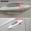 Side Door Handle Bowl Cover Trim For Hyundai Tucson NX4 -2025 2026 Chrome Protection Cap Exterior Accessories Car Styling