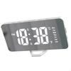 62KD Small Digital Alarm Clock with LED Time Display, Date, Temperature for Travel