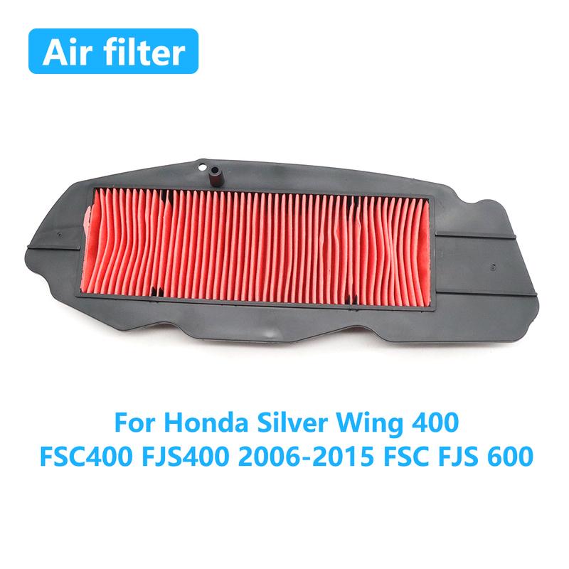 Motorcycle High Flow Air Filter For Honda Silver Wing 400 FSC400 FJS400 2006-2015 FSC FJS 600 Engine Intake Cleaner Accessories