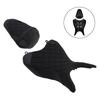 Front&Rear Raider Passenger Cushion Kit Black For Yamaha Yzf-R3 25- Mt-03 25-