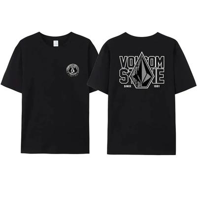 Sale Obsidian Summer T-Shirt Men's 100% Cotton Comfortable Stylish Oversize Short Sleeves High Quality Double Sided Tees