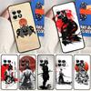 Japanese Samurai Ninja For OnePlus 13 13R 12 12R 11 9 10 Pro 8T 9RT 10T 10R N20 N30 Nord CE 2 3 4 Lite Phone Case