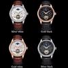 Heren Horloges Automatisch Mechanisch Horloge Tourbillon Klok Echt Leer Waterdicht Horloge Mannen Militaire Polshorloge Man