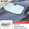 Car Front Windshield Sun Shade Sun Visor Protect for Dodge Challenger 2009-