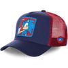 Baseball Cap for Women Outdoor Sun Protection Breathable Mesh Back Adjustable Snapback Hat with Cartoon Patch Design