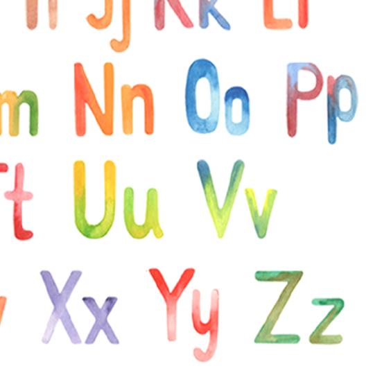 Luminous Wall Sticker Waterproof DIY Educational English Alphabet Self-adhesive Sticker Decal Home Decor