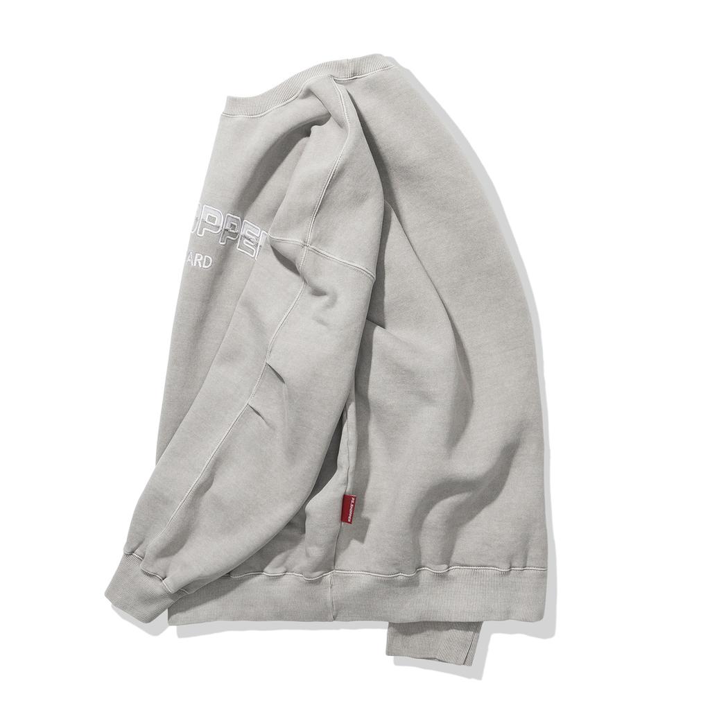PSSHOPPER [2 Pack] Original Pigment Long Sleeve Shorts Set [Light Gray]