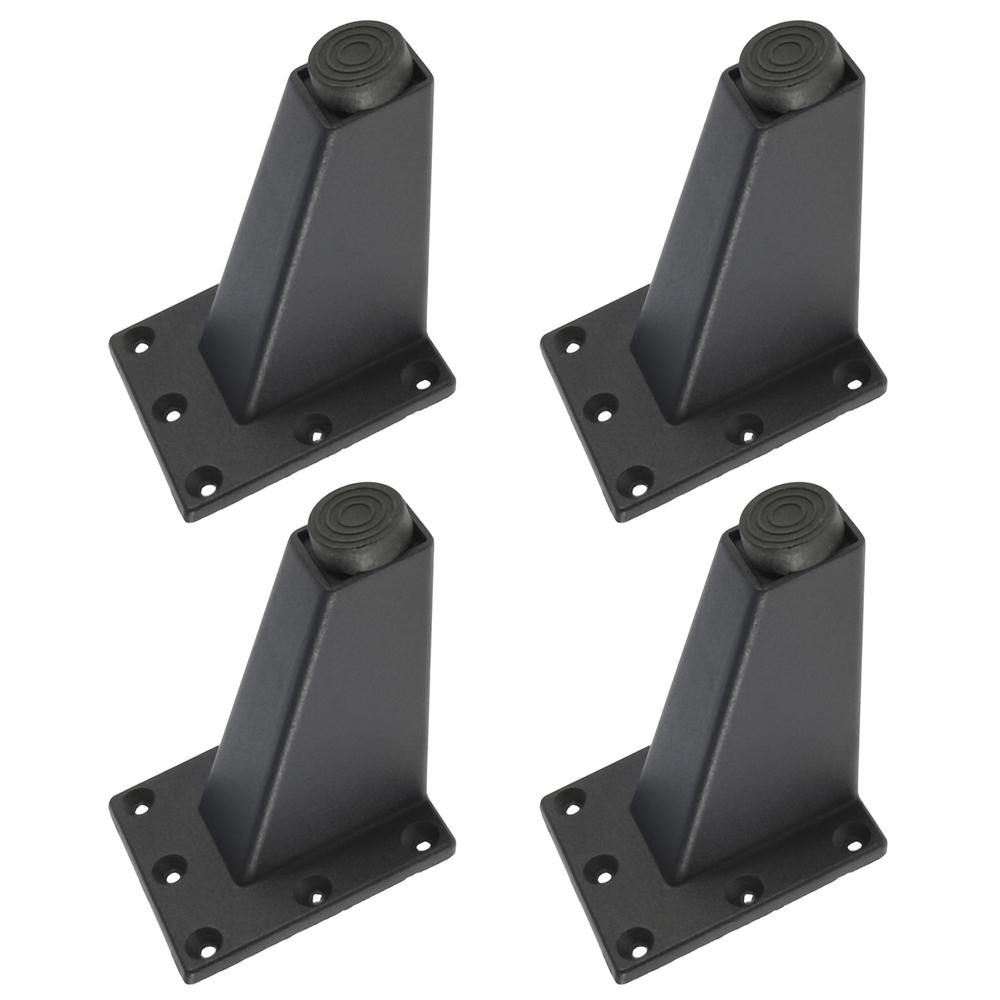 4~16 Pcs Adjustable Metal Furniture Leg Sofa Bed Table TV Cabinet Legs Non-Slip Support Foot Furniture Feet Thick Aluminum Alloy